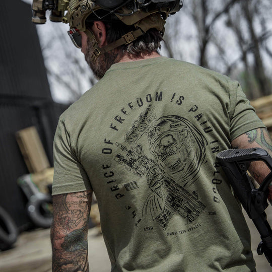 The Price Of Freedom Men's T-Shirt - One Revolver Surfboards