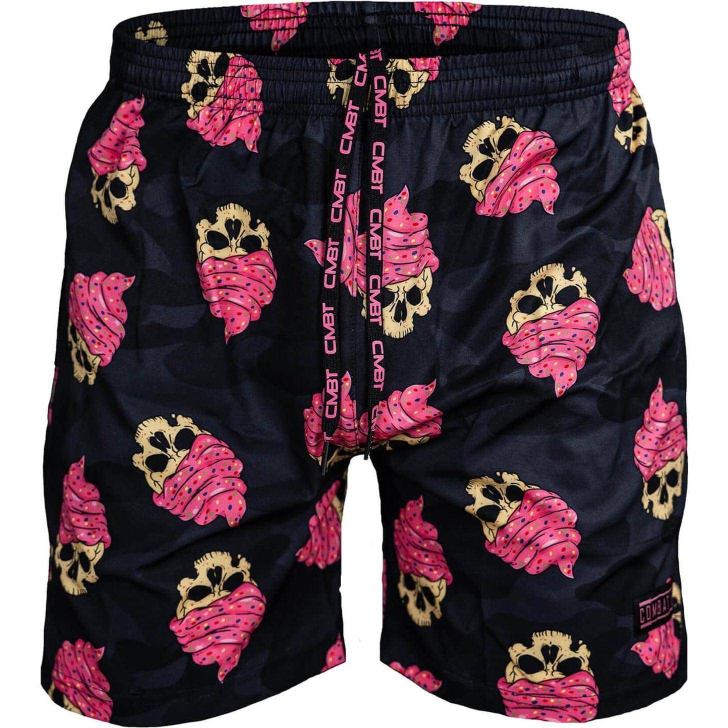 Men's V3 Performance Training Shorts | BDU Skull Cupcake - One Revolver Surfboards