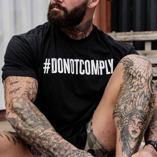 Do Not Comply Men's T-Shirt - One Revolver Surfboards