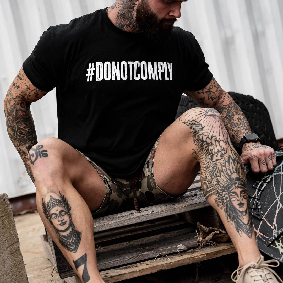 Do Not Comply Men's T-Shirt - One Revolver Surfboards