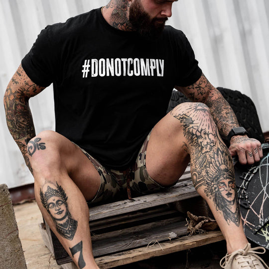 Do Not Comply Men's T-Shirt - One Revolver Surfboards