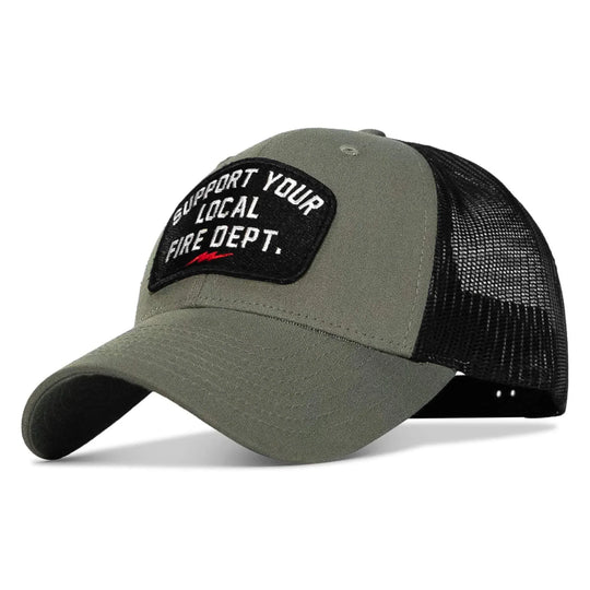 One Revolver Surfboards - Support Your Local Fire Dept. Patch Snapback Hat HEADWEAR