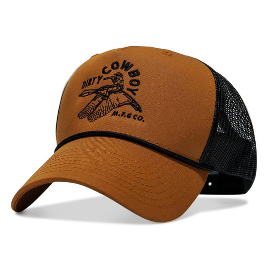 Dirty Cowboy Mfg Swan Rope SnapBack Hat - HEADWEAR - One Revolver Surfboards