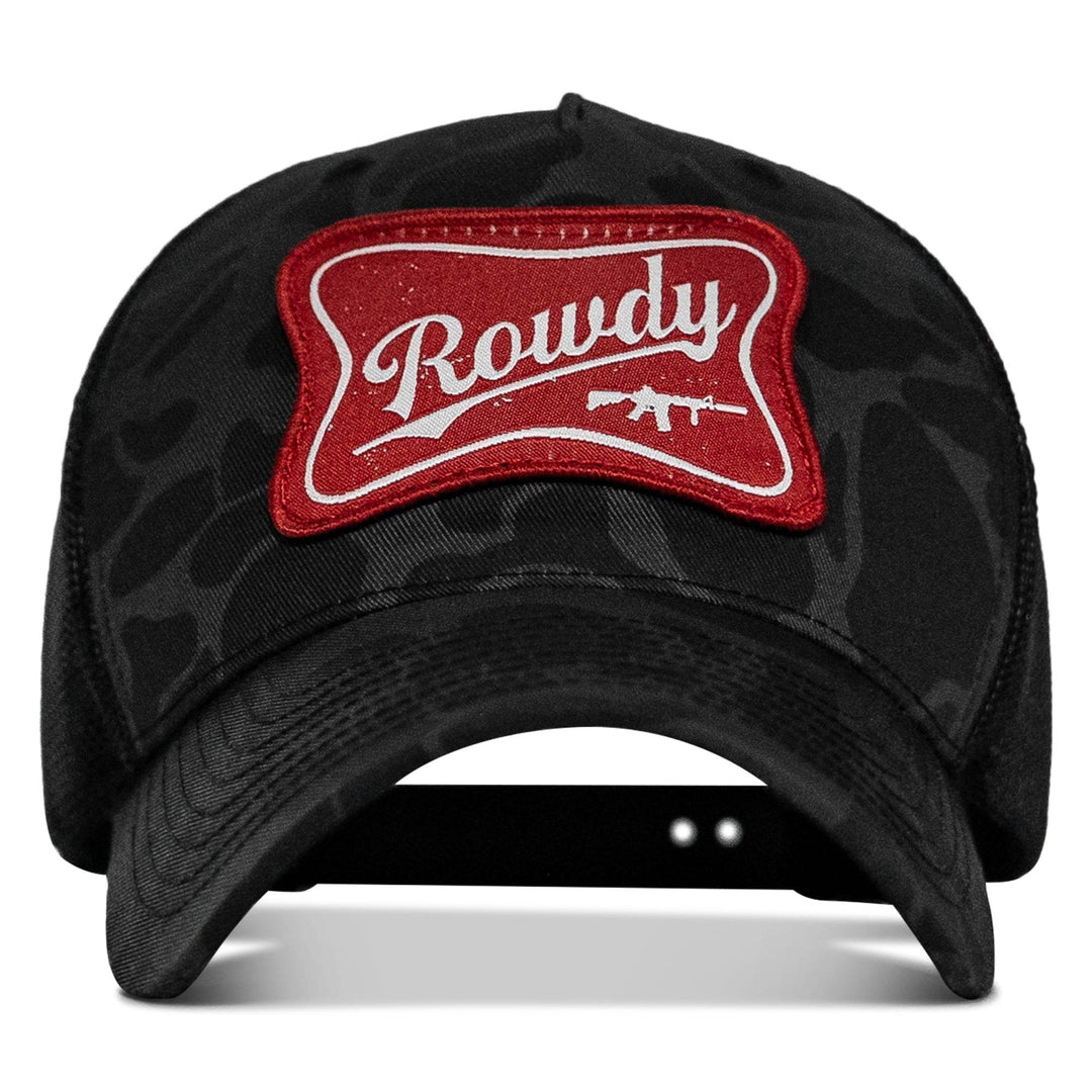 Rowdy Beer Logo Patch Snapback Hat - One Revolver Surfboards