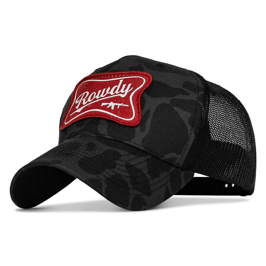 Rowdy Beer Logo Patch Snapback Hat - One Revolver Surfboards