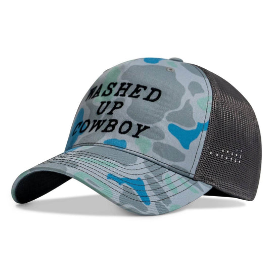 Washed Up Cowboy Snapback - One Revolver Surfboards