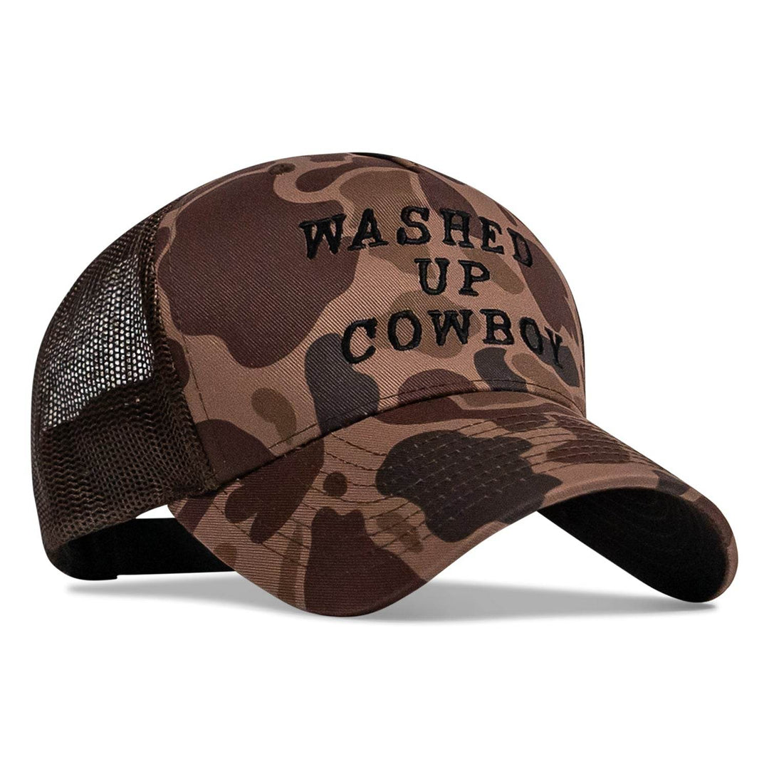 Washed Up Cowboy Snapback - One Revolver Surfboards