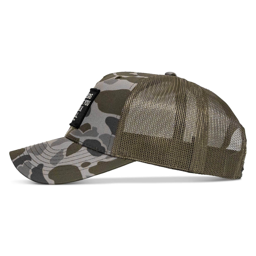 If Genders Confuse You, Go Milk A Bull Patch Snapback Hat - One Revolver Surfboards