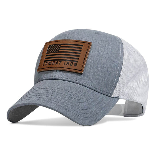 US Flag Leather Patch SnapBack Hat - One Revolver Surfboards