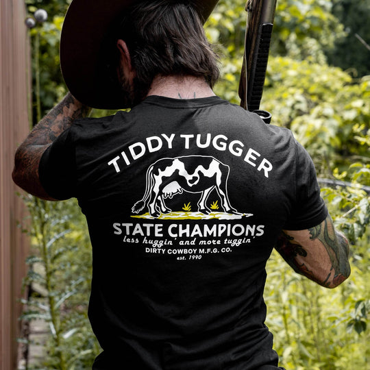 Tiddy Tugger 1990 State Champions Men's T-Shirt - One Revolver Surfboards