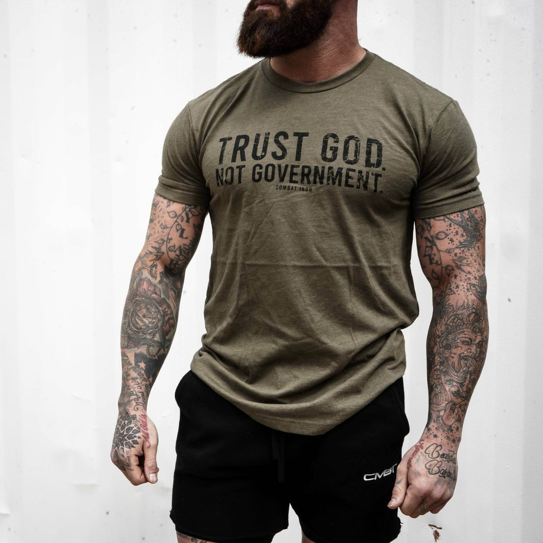 Trust God. Not Government. Men's T-Shirt - One Revolver Surfboards
