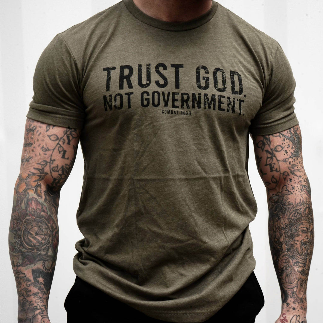 Trust God. Not Government. Men's T-Shirt - One Revolver Surfboards