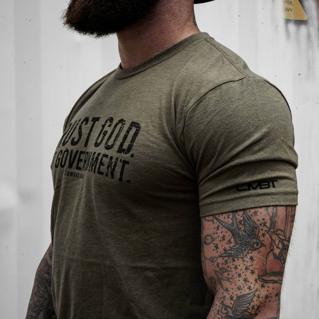 Trust God. Not Government. Men's T-Shirt - One Revolver Surfboards