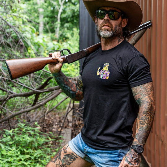 Business In The Front. Party In The Back. Party Men's T-Shirt - One Revolver Surfboards