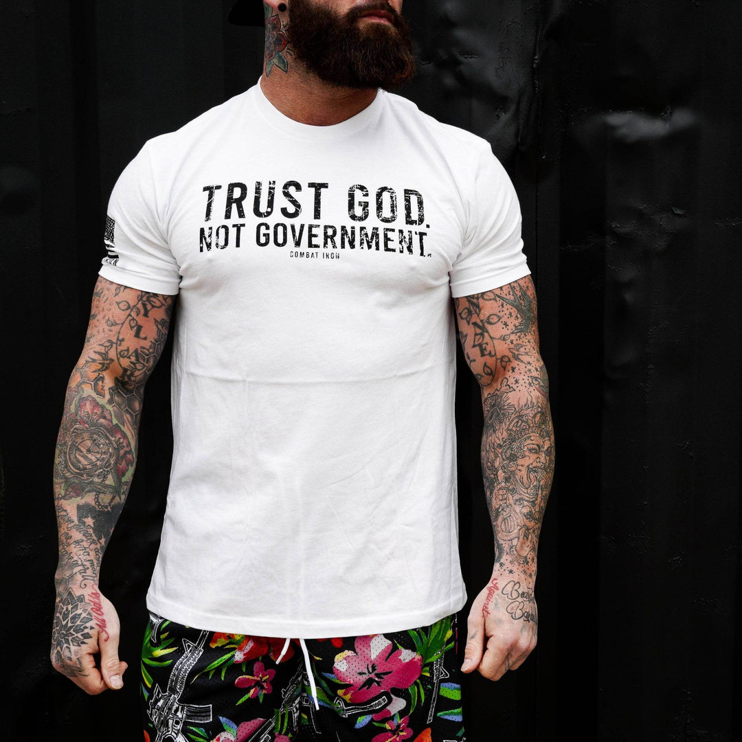 Trust God. Not Government. Men's T-Shirt - One Revolver Surfboards