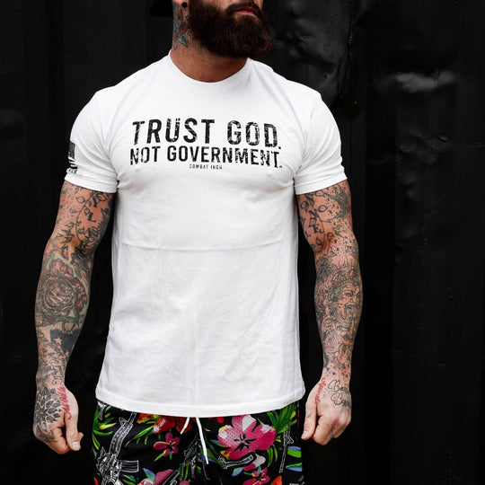 Trust God. Not Government. Men's T-Shirt - One Revolver Surfboards
