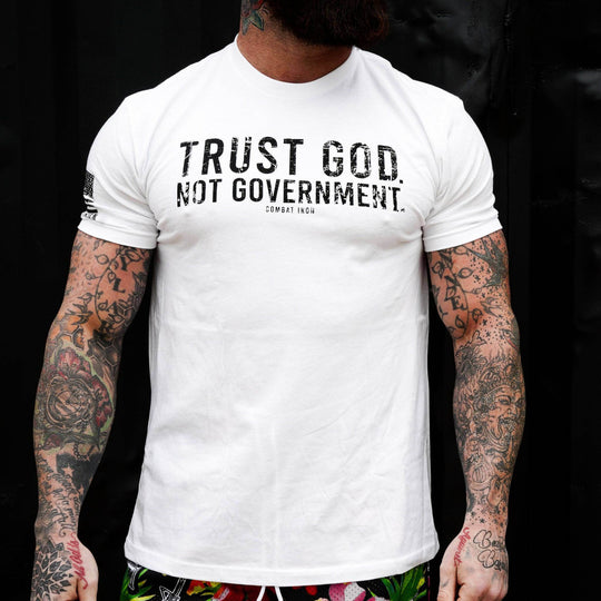 Trust God. Not Government. Men's T-Shirt - One Revolver Surfboards