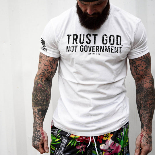 Trust God. Not Government. Men's T-Shirt - One Revolver Surfboards
