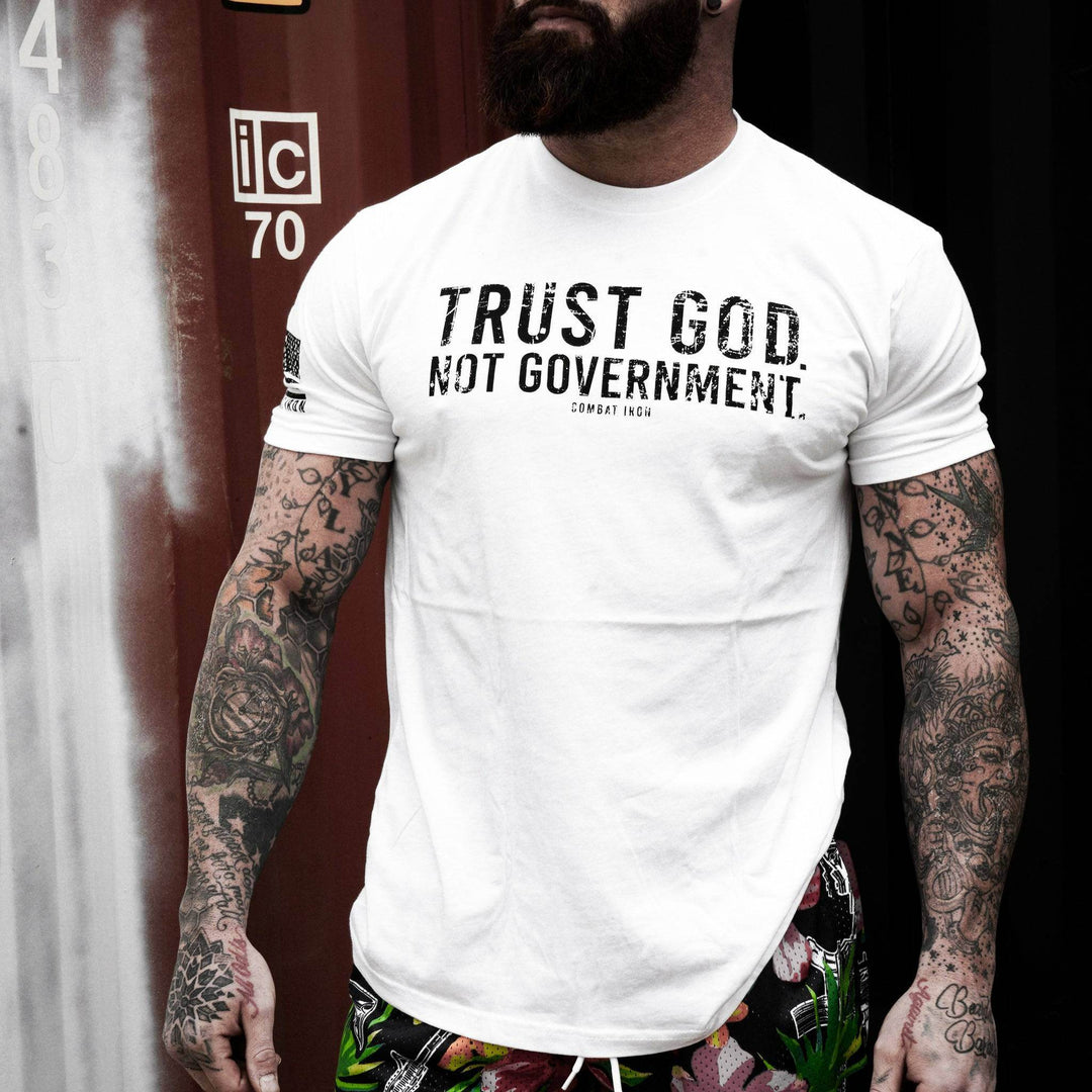 Trust God. Not Government. Men's T-Shirt - One Revolver Surfboards