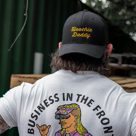 Hoochie Daddy Script Snapback Hat - One Revolver Surfboards