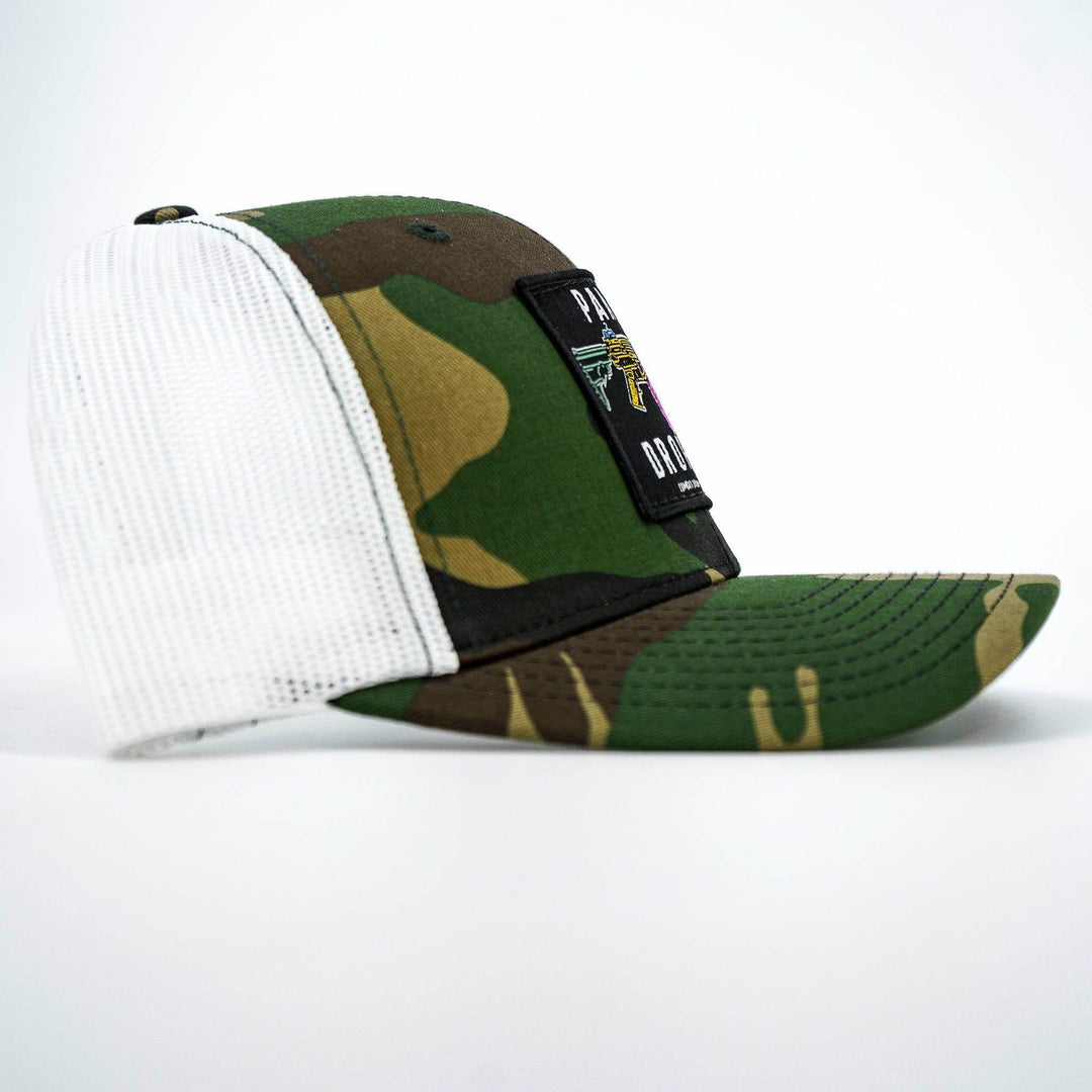 Panty Dropper Retro Patch Snapback Hat - HEADWEAR - One Revolver Surfboards