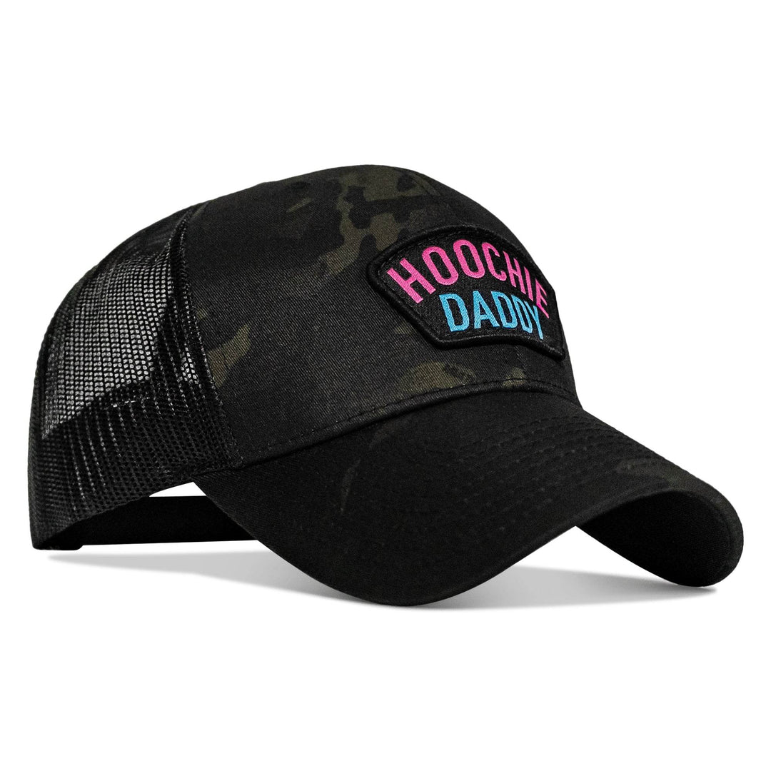 Retro Hoochie Daddy Patch Snapback Hat - One Revolver Surfboards