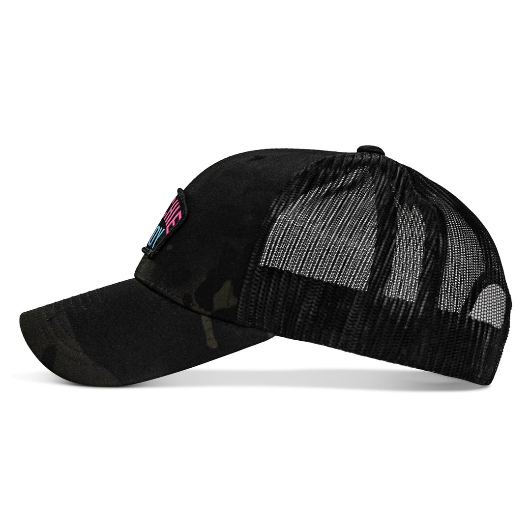 Retro Hoochie Daddy Patch Snapback Hat