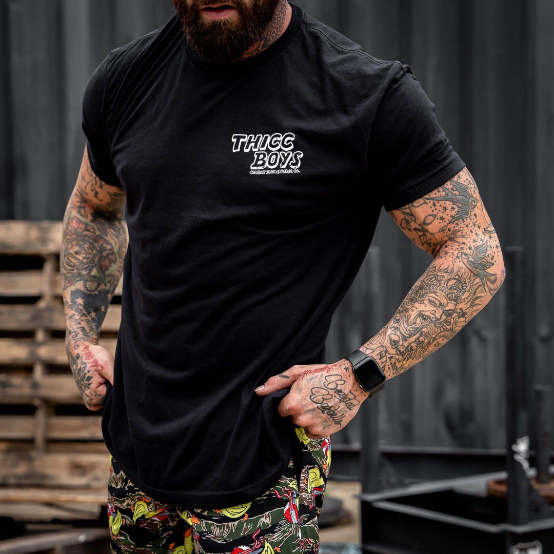 Thicc Boys Workout Club Men's T-Shirt - One Revolver Surfboards