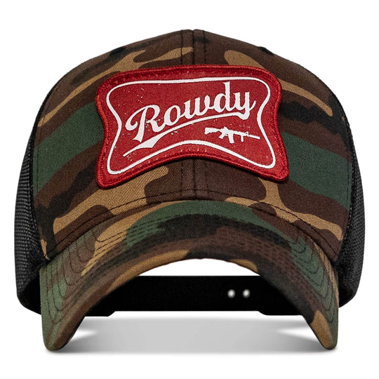 Rowdy Beer Logo Patch Snapback Hat - One Revolver Surfboards