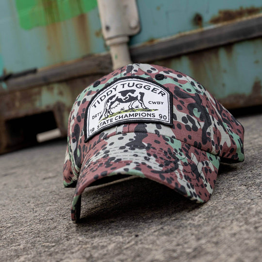 Ripstop Tiddy Tugger State Champions Patch Low Profile Hat - HEADWEAR - One Revolver Surfboards