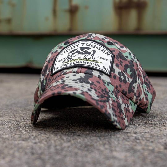 Ripstop Tiddy Tugger State Champions Patch Low Profile Hat - HEADWEAR - One Revolver Surfboards