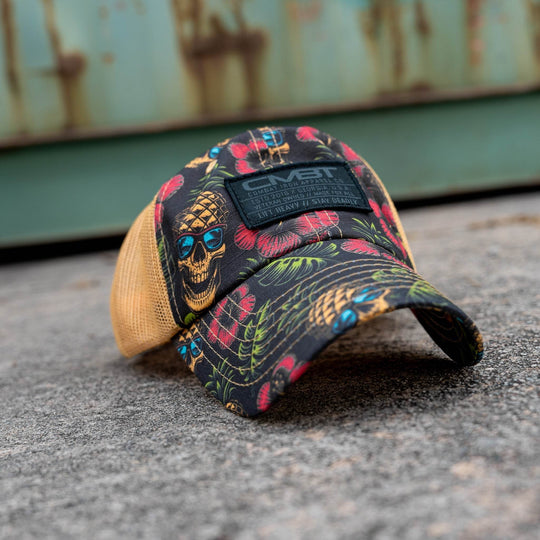 Branded CMBT Low Profile Ripstop Snapback Hat - HEADWEAR - One Revolver Surfboards