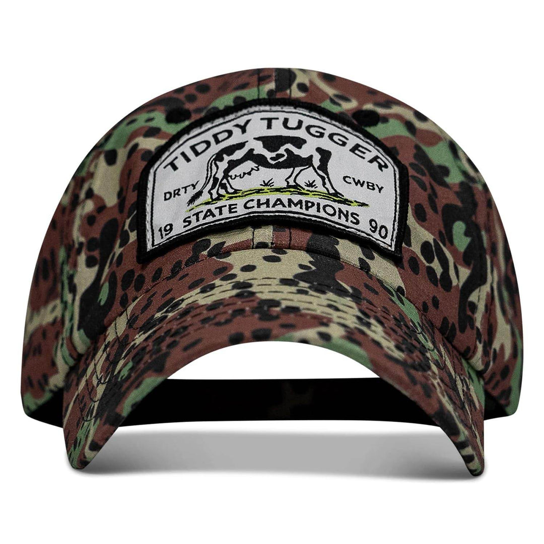 Ripstop Tiddy Tugger State Champions Patch Low Profile Hat - HEADWEAR - One Revolver Surfboards