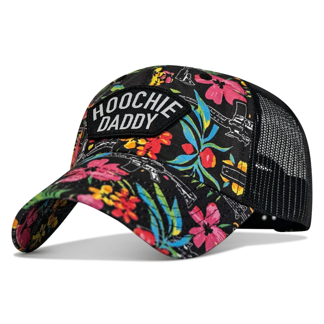 One Revolver Surfboards - Hoochie Daddy Arched Patch Tactical Ripstop Mesh Snapback Hat HEADWEAR