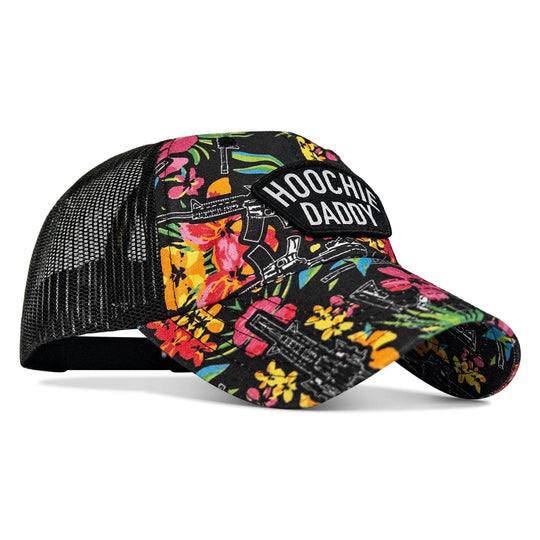 Ripstop Hoochie Daddy Arched Patch Low Profile Snapback Hat - One Revolver Surfboards