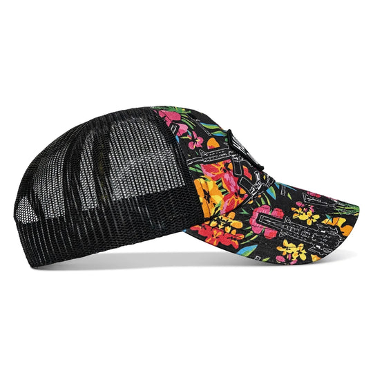 One Revolver Surfboards - Hoochie Daddy Arched Patch Tactical Ripstop Mesh Snapback Hat HEADWEAR