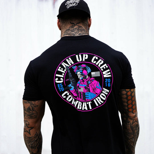Clean up Crew Operator Skull Men&