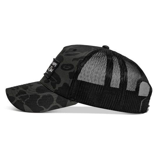 Spreadin' Hips Rippin' Lips Patch Snapback - One Revolver Surfboards