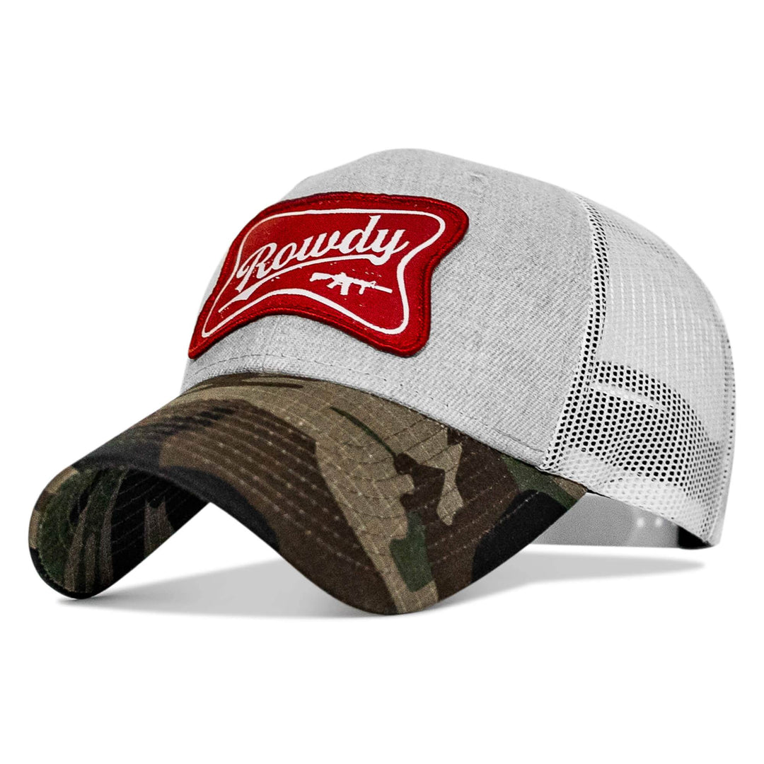 Rowdy Beer Logo Patch Snapback Hat - One Revolver Surfboards