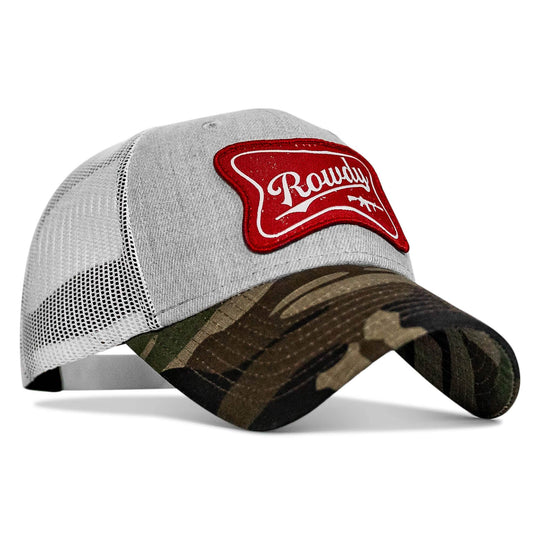 Rowdy Beer Logo Patch Snapback Hat - One Revolver Surfboards