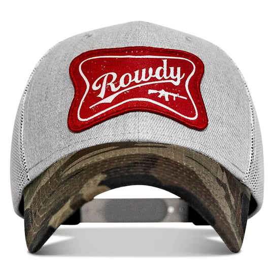 Rowdy Beer Logo Patch Snapback Hat - One Revolver Surfboards