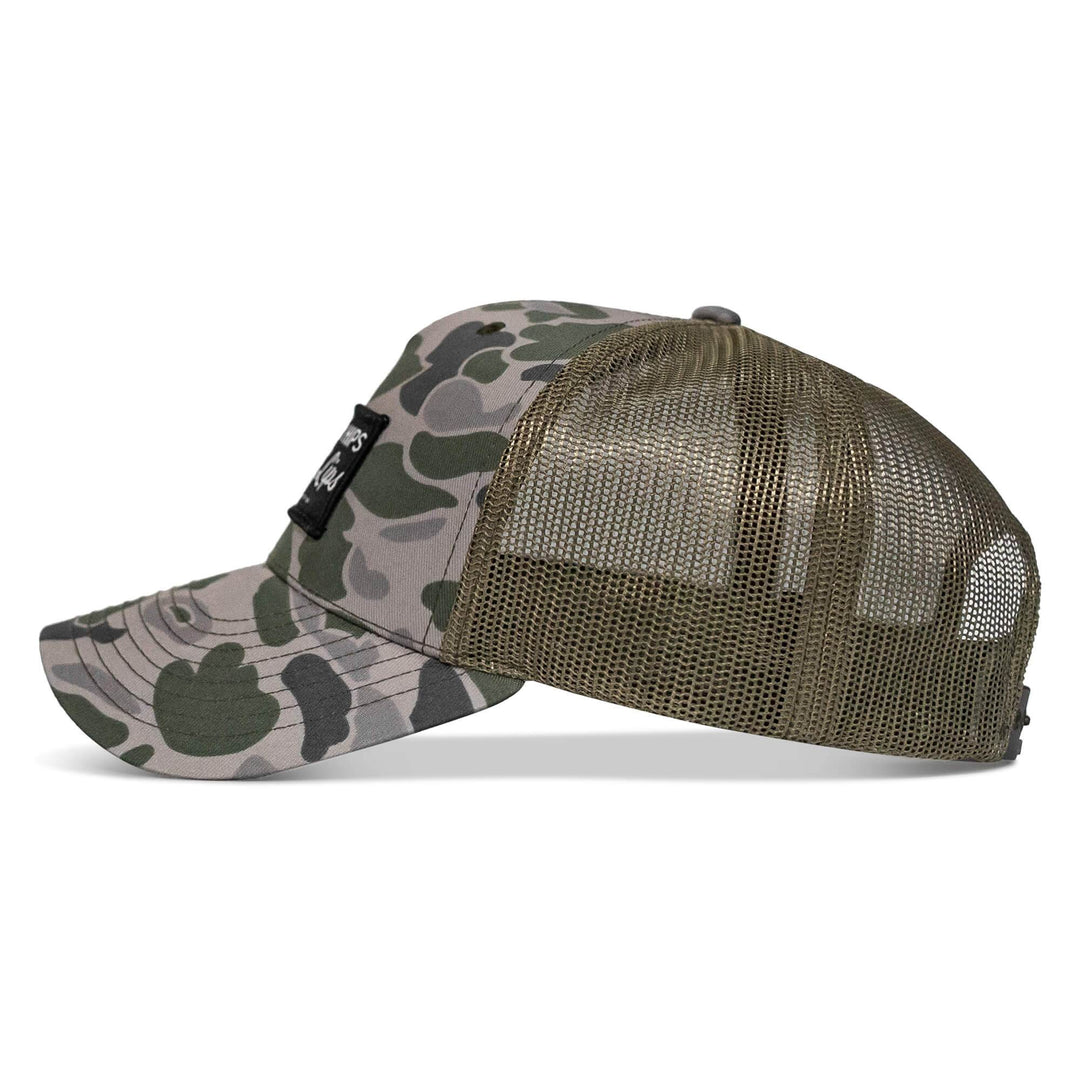 Spreadin' Hips Rippin' Lips Patch Snapback - One Revolver Surfboards