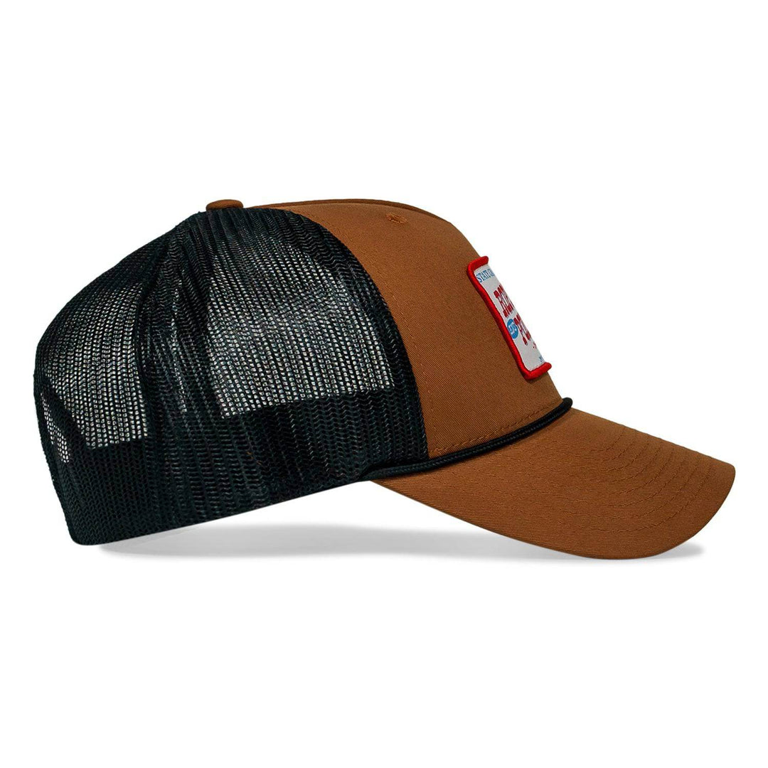 Ropin' and Pokin' Dirty Cowboys Patch Rope SnapBack Hat - One Revolver Surfboards