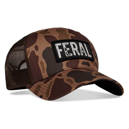 Feral Vintaged Patch Snapback Hat - One Revolver Surfboards