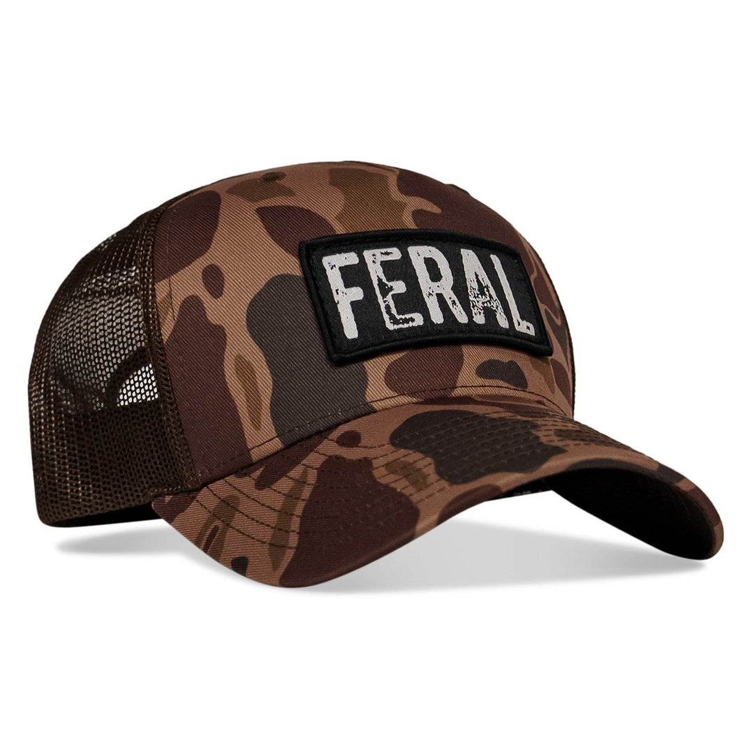 Feral Vintaged Patch Snapback Hat - One Revolver Surfboards