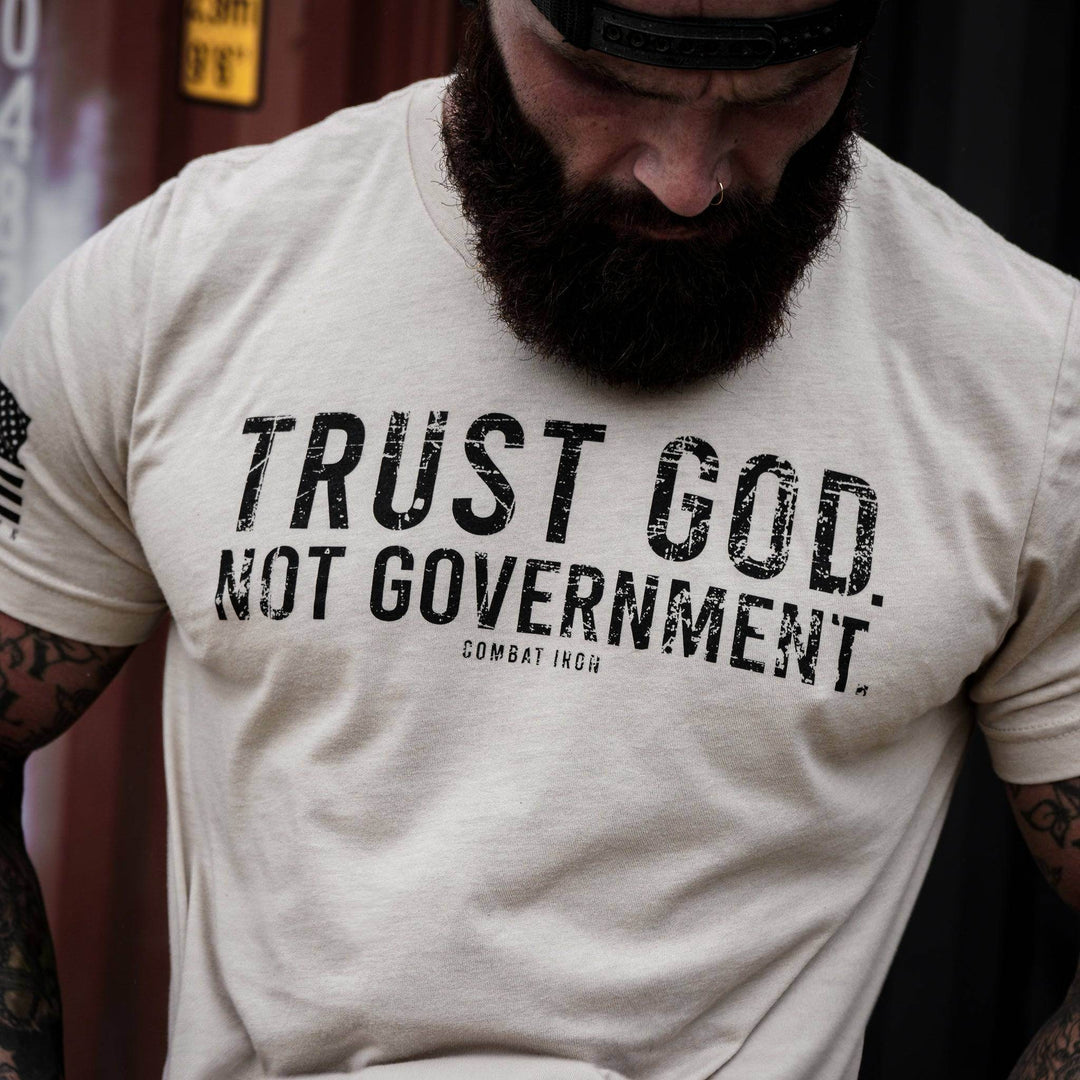 Trust God. Not Government. Men's T-Shirt - One Revolver Surfboards