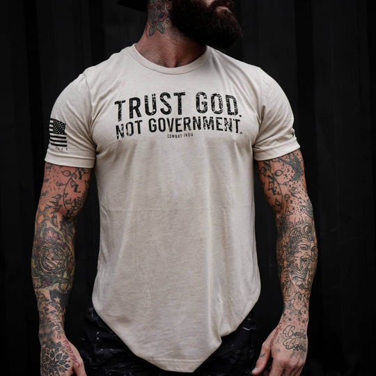 Trust God. Not Government. Men's T-Shirt - One Revolver Surfboards