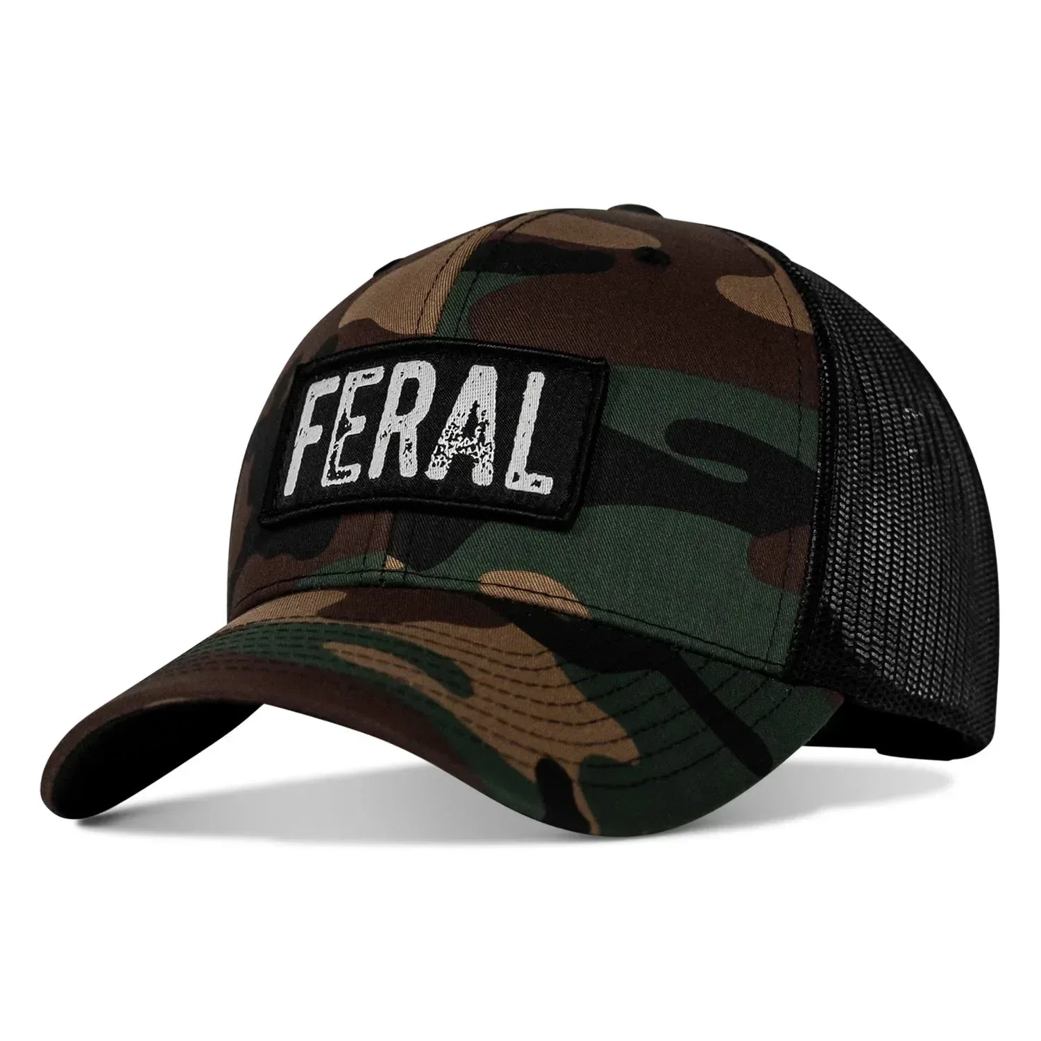 One Revolver Surfboards - Feral Vintaged Patch Snapback Hat HEADWEAR