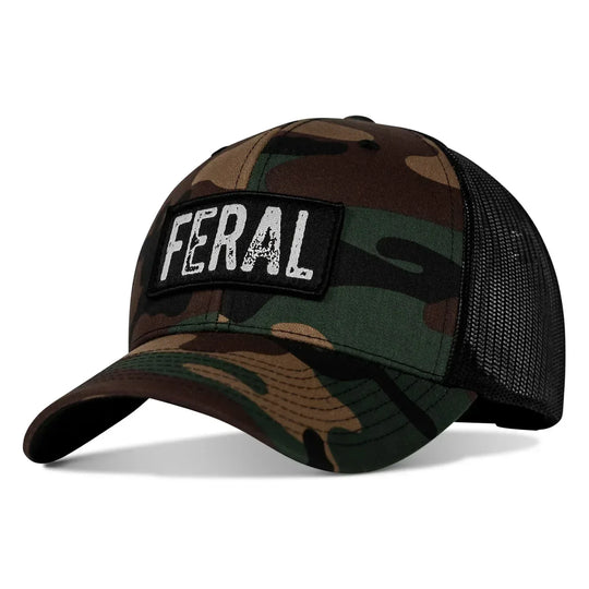 One Revolver Surfboards - Feral Vintaged Patch Snapback Hat HEADWEAR
