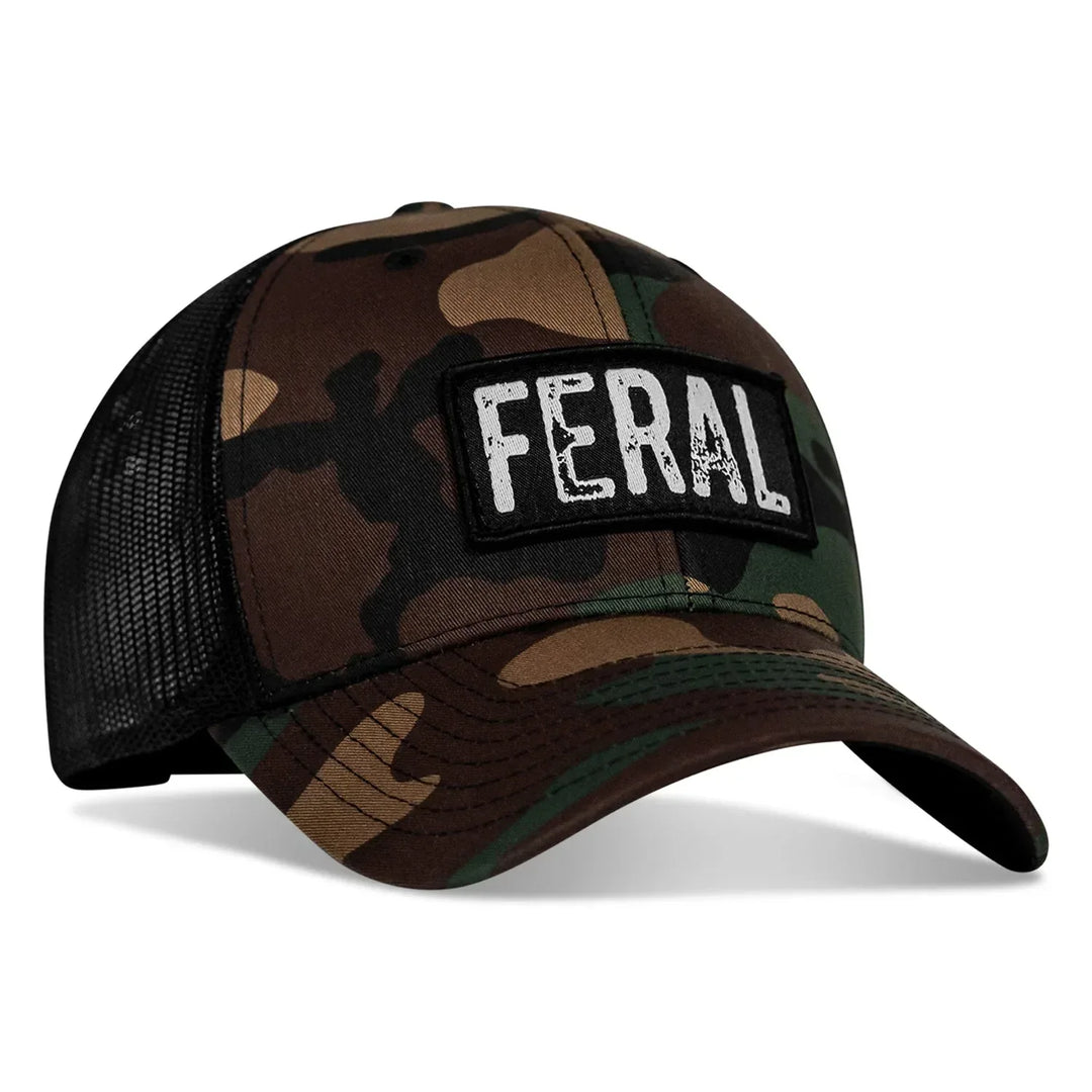 One Revolver Surfboards - Feral Vintaged Patch Snapback Hat HEADWEAR